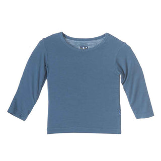 Solid Long Sleeve Tee, Blue Moon Baby & Toddler Tops