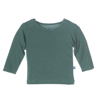 Solid Long Sleeve Tee, Seaweed Baby & Toddler Tops