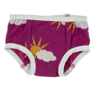 Training Pants Set - Berry Partial Sun and Macaroon Puddle Duck Potty Training