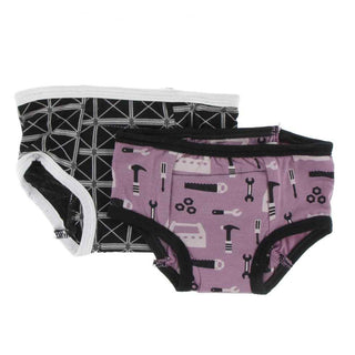 Training Pants Set - Midnight Infrastructure & Pegasus Construction Potty Training