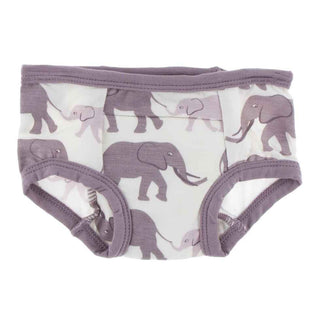 Training Pants Set, Natural Elephant and African Violets Potty Training