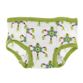 Training Pants Set - Pesto Hibiscus and Natural Pinata Potty Training