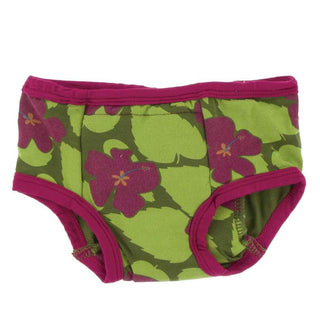 Training Pants Set - Pesto Hibiscus and Natural Pinata Potty Training