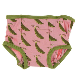 Training Pants Set - Red Ginger Ginkgo and Strawberry Sweet Peas Potty Training