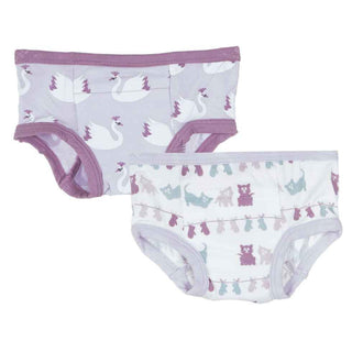 Training Underwear Pant Set (Set of 2), Swan Princess & Little Kittens' Lost Mittens Potty Training