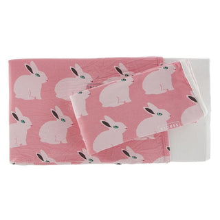 Twin Sheet Set - Strawberry Forest Rabbit Bed Sheets