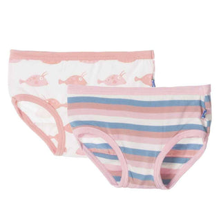 Underwear, Cowfish & Salty Seas Stripe Toddler Underwear