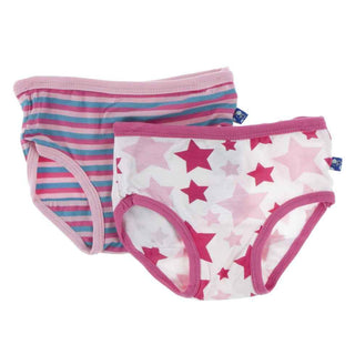 Underwear, Flamingo Anniversary Stripe & Flamingo Star Toddler Underwear