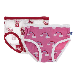 Underwear, Natural Gumball Machine & Flamingo Rainbow Toddler Underwear