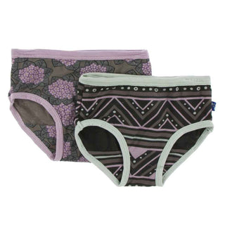 Underwear Set, African Violet and African Pattern Toddler Underwear