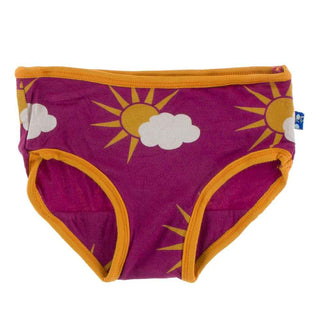 Underwear Set - Berry Partial Sun and Natural Puddle Duck Toddler Underwear