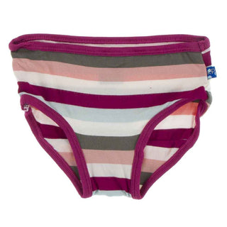 Underwear Set - Blush Rainbow and Geology Stripe Toddler Underwear