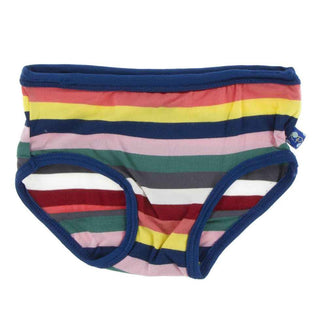 Underwear Set, Bright London Stripe & Navy Mod Dot Toddler Underwear