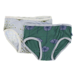 Underwear Set - Dew Dill and Ivy Poppies Toddler Underwear