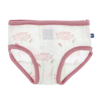 Underwear Set - Feather Indian Elephant and Natural Lotus Flower Toddler Underwear