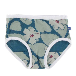 Underwear Set - Oasis Hibiscus and Natural Mayan Pattern Toddler Underwear