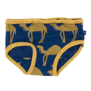 Underwear Set - Pistachio Taj Mahal and Navy Camel Toddler Underwear