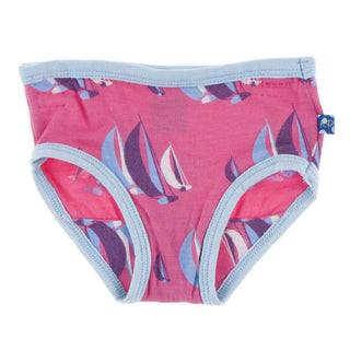 Underwear Set (Set of 2)- Flamingo Sailing Race & Pond Shells Toddler Underwear