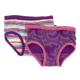 Underwear Set (Set of 2)- Perth Stripe & Starfish Kangaroo Toddler Underwear