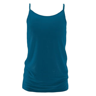 Women's Solid Cami Tank - Seaport Blue Shirts & Tops