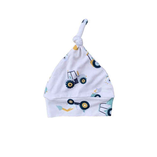 Print Knotted Hat - Tractors Baby & Toddler Hats