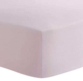 Girl's Solid Cotton Percale Crib Sheet - Pink Bed Sheets