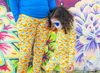 Bamboo Long Sleeve Pajama Set - Sugar Skulls Baby & Toddler Sleepwear