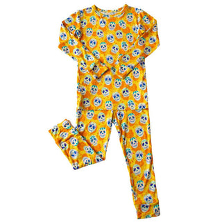 Bamboo Long Sleeve Pajama Set - Sugar Skulls Baby & Toddler Sleepwear