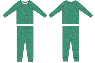 Long Sleeve Pajama Set, Festive Lights Baby & Toddler Sleepwear