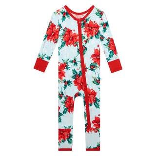 Bamboo Convertible Footie Romper - Winter Lily Baby & Toddler Sleepwear