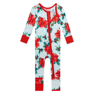 Bamboo Convertible Footie Romper - Winter Lily Baby & Toddler Sleepwear