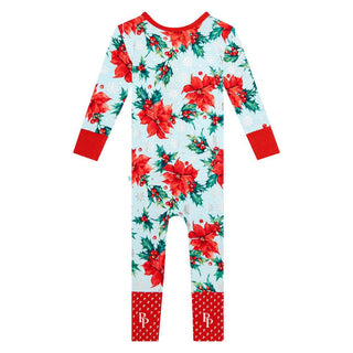 Bamboo Convertible Footie Romper - Winter Lily Baby & Toddler Sleepwear