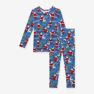 Bamboo Long Sleeve Pajama Set - Santa Clause Baby & Toddler Sleepwear