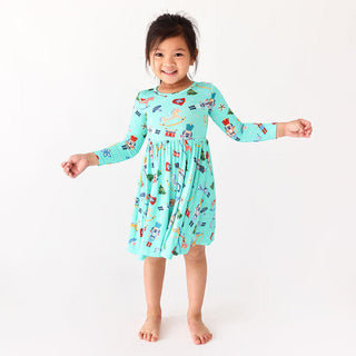 Girl's Long Sleeve Basic Twirl Dress - Fritz (Nutcrackers) Baby & Toddler Dresses