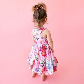 Girl's Racerback Basic Twirl Dress - Brisa (Floral) Baby & Toddler Dresses