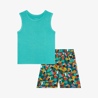 Tank Top & Short Outfit Set - Rio (Toucans) Baby & Toddler Outfits