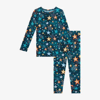 Bamboo Long Sleeve Pajama Set - Rogan (Stars) Baby & Toddler Sleepwear