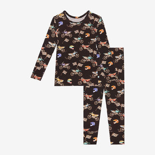 Long Sleeve Pajama Set - Supermini (Motorcycles) Baby & Toddler Sleepwear