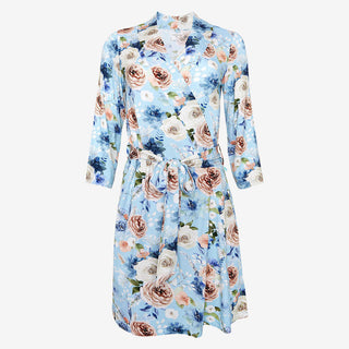 Women's Maternity Robe with Pockets - Frostine (Floral) Robes